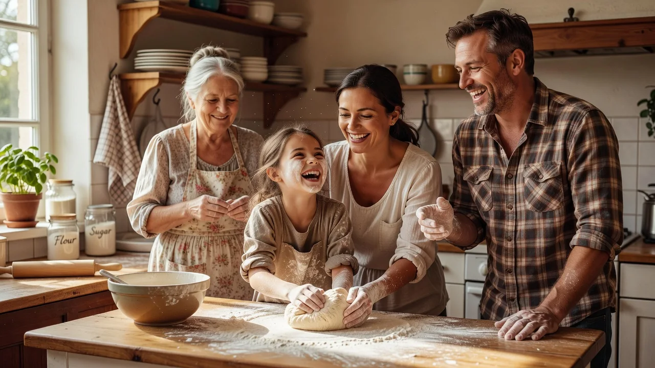 Cozinhar juntos, sem telas: os rituais que mantêm a família próxima