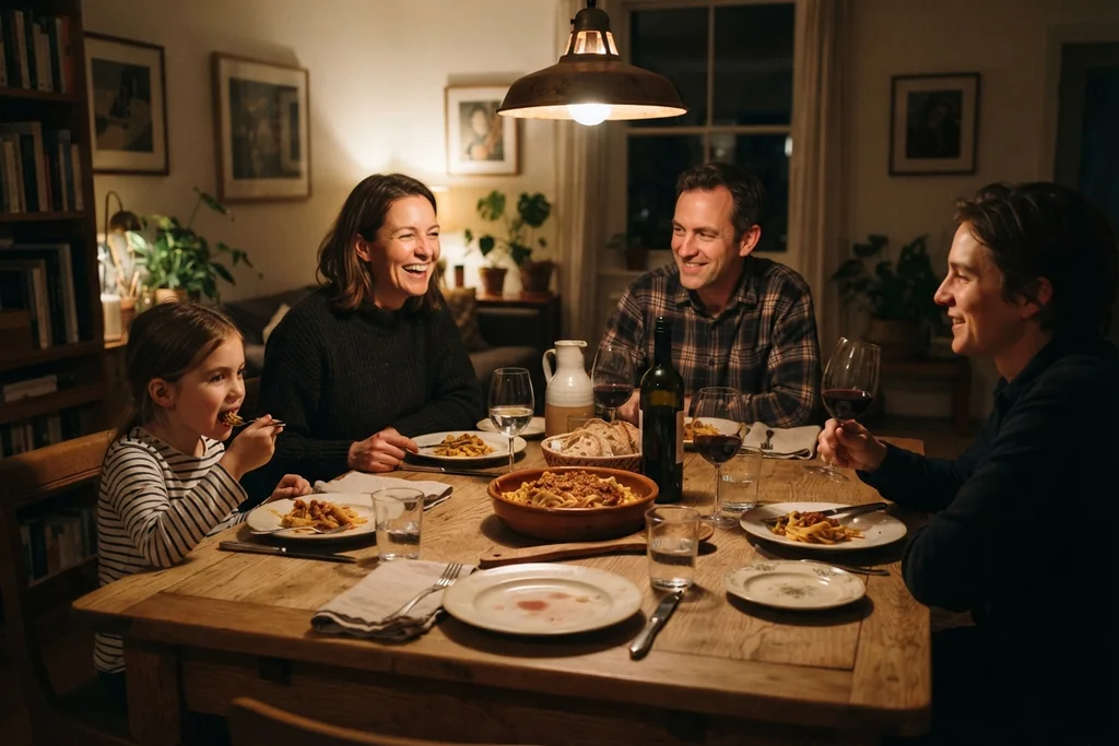 Jantar sem telas: como criar o hábito em casa em 2026